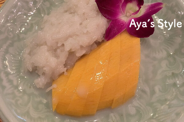 タイのデザートもち米マンゴーとは？！美味しいの？福岡でオススメ本格タイ料理レストランドゥワンディ【カオニャオマムアン】