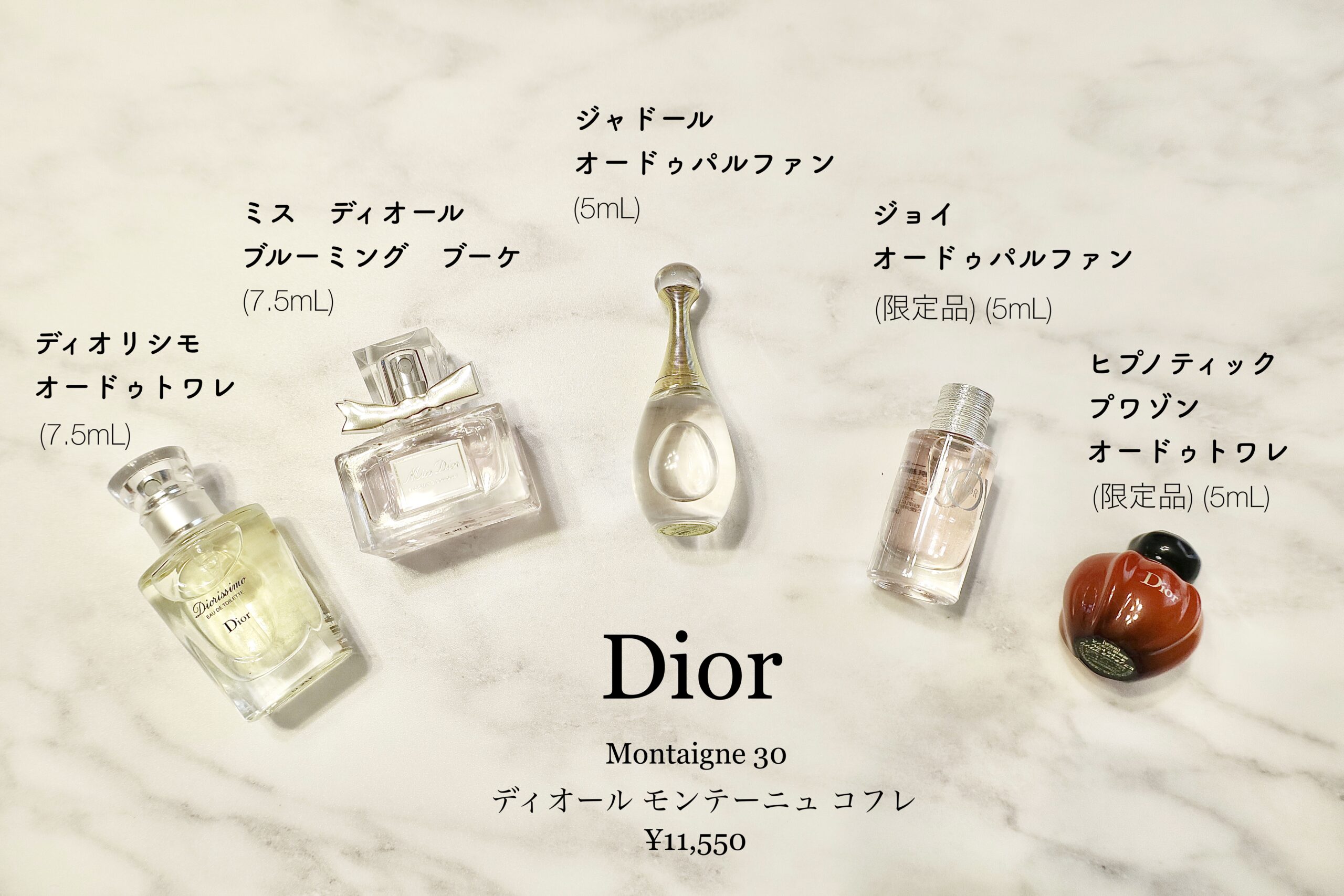 Dior ミスディオール ブルーミングブーケ 香水 5ml ミニサイズ