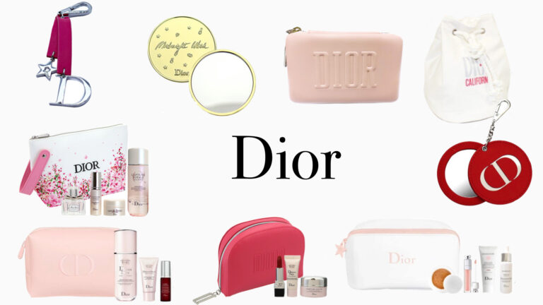 Dior今でも買える歴代ノベルティまとめ第２弾！ポーチセットとその他の 