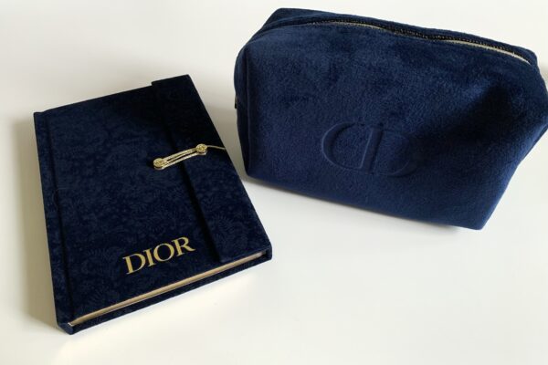 Dior10月の最新ノベルティ、ノートとポーチもらってきた！【ディオール・2021年秋】