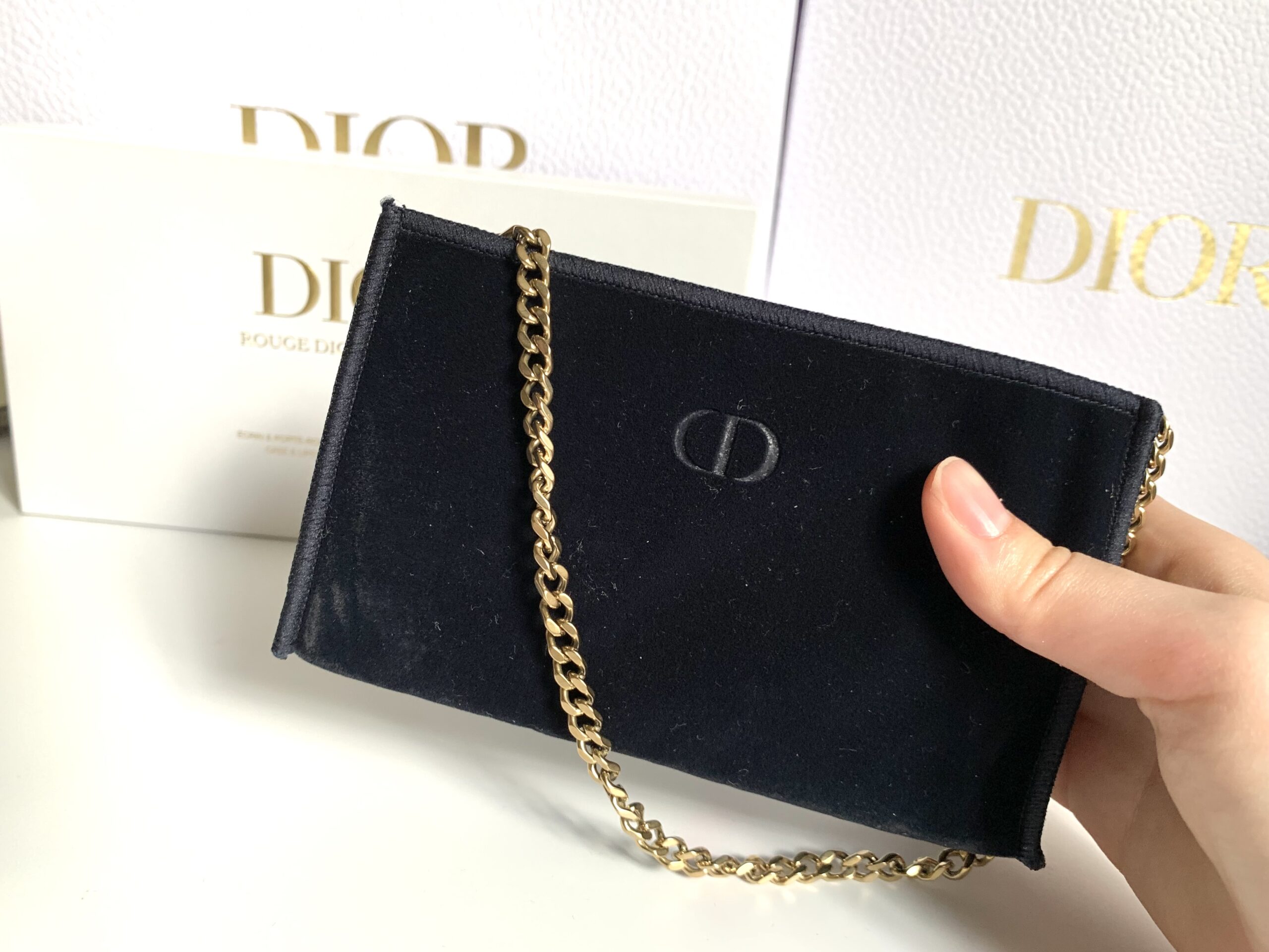 チェーンバッグ付き！Dior2021年クリスマスコフレのリップセット 