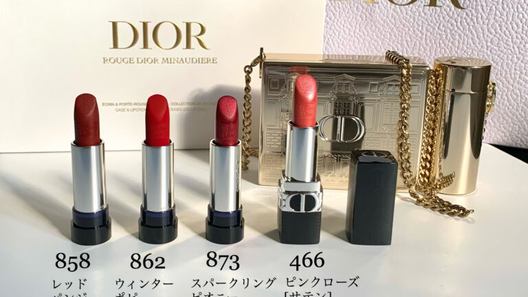 チェーンバッグ付き！Dior2021年クリスマスコフレのリップセット